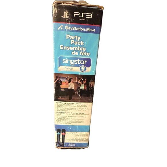 PS3 SingStar Dance Party Pack (Sony PlayStation 3, 2010) Complete In Box. - Picture 4 of 13